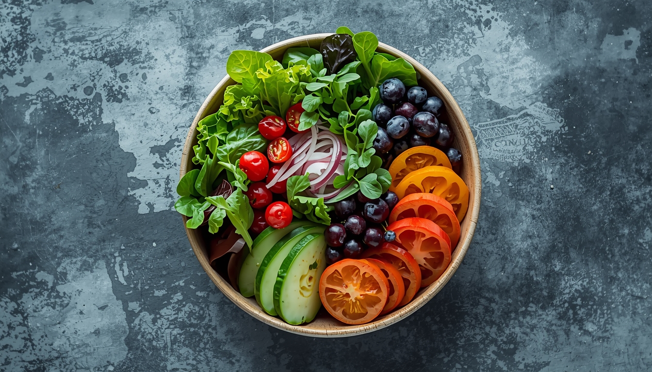 Crizelondhitel fresh greens bowl composition